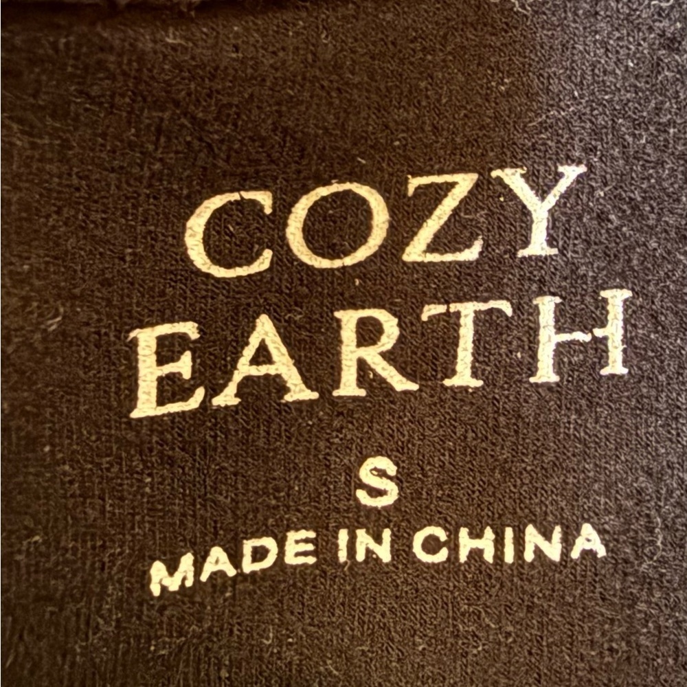 Cozy Earth Bamboo Sweatpant Set NWOT- Brushed Bamboo | XS | Black |  Loungewear - Picture 9 of 9